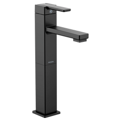 90 Degree One-Handle High Arc Vessel Bathroom Faucet