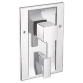 90 Degree Chrome Posi-Temp(R) with diverter valve trim