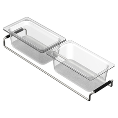 Workstation System Acrylic Prep Bins with Lids