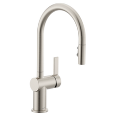 Cia One-Handle High Arc Pulldown Kitchen Faucet