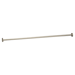 Chrome shower rod