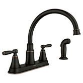 Hutchinson Two-Handle High Arc Kitchen Faucet