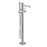Align Chrome one-handle tub filler includes hand shower