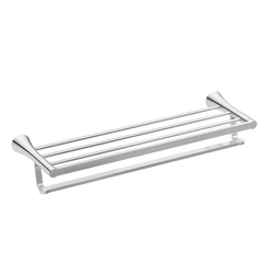 Mikah Chrome towel shelf