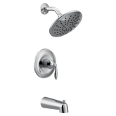 Eva M-CORE 2-Series Tub and Shower Trim with Rainshower