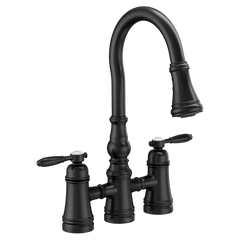 Weymouth Two-Handle High Arc Pulldown Kitchen Faucet