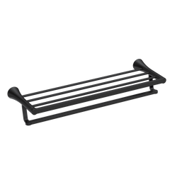 Mikah Chrome towel shelf