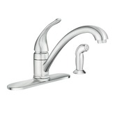 Torrance One-Handle Low Arc Kitchen Faucet
