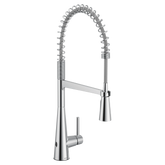 Sleek MotionSense Wave One-Handle Pre-Rinse Spring Touchless Kitchen Faucet