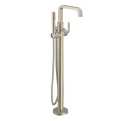 Cambium Chrome one-handle tub filler includes hand shower