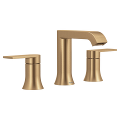Genta LX Two-Handle Widespread Bathroom Sink Faucet