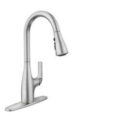 Leesi One-Handle High Arc Pulldown Kitchen Faucet