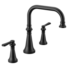 Colinet Chrome two-handle high arc roman tub faucet