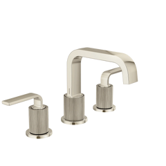Cambium Chrome two-handle high arc bathroom faucet