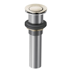 Moen Spring Loaded Push Button Bathroom Drain Assembly (without Overflow)