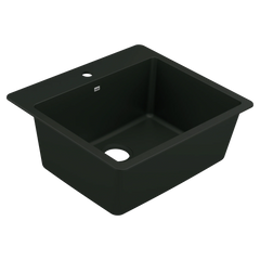 Host 25" Granite Dual Mount Single Bowl Sink