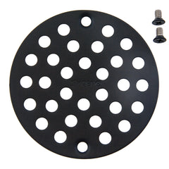 Moen Polished Brass 4" Shower Drain Cover (8.7"L x 5.2"W x .4"H)