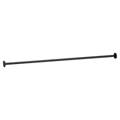 Chrome shower rod