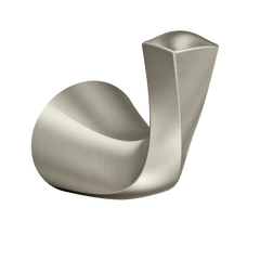 Oxby Brushed nickel Robe Hook