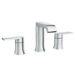 Genta Chrome Two-Handle Bathroom Faucet