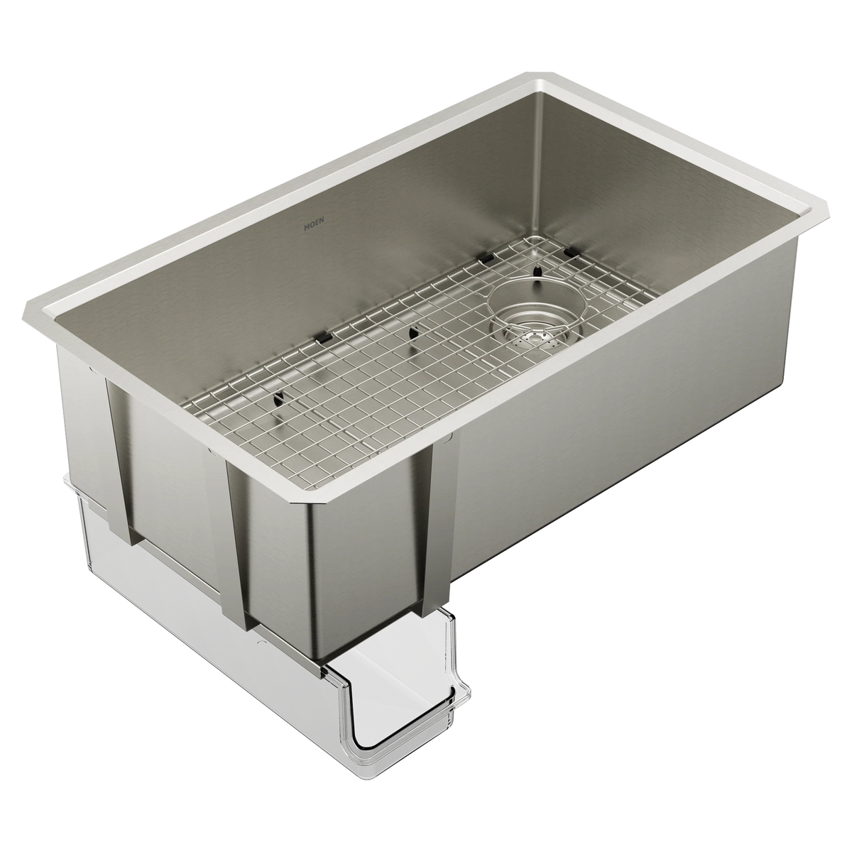 Luxe Chef™ 33” Workstation System Stainless Steel Undermount Single Bowl Sink