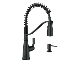 Nolia One-Handle Pre-Rinse Spring Pulldown Kitchen Faucet
