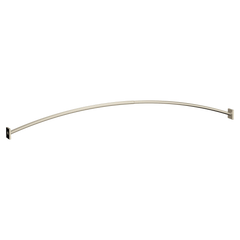Triva Chrome adjustable curved shower rod