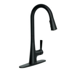 Mikah One-Handle High Arc Pulldown Kitchen Faucet