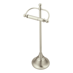 Sage Brushed nickel Freestanding Toilet Paper Holder
