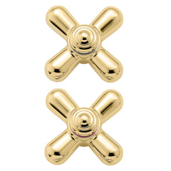 Monticello Polished brass Replacement Handle Knob Insert