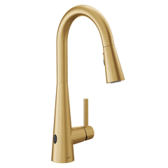 Sleek MotionSense Wave One-Handle Pulldown Touchless Kitchen Faucet