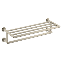 Greenfield Chrome towel shelf