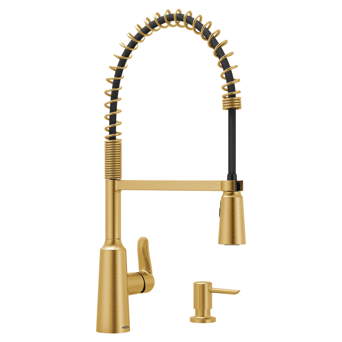 Edwyn One-Handle Pre-Rinse Spring Pulldown Kitchen Faucet