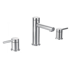 Align Chrome two-handle high arc bathroom faucet