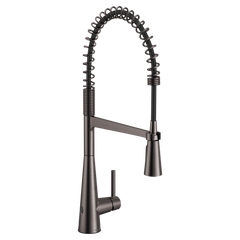 Sleek MotionSense Wave One-Handle Pre-Rinse Spring Touchless Kitchen Faucet