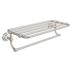 Iso Bathroom Shelf with Towel Bar