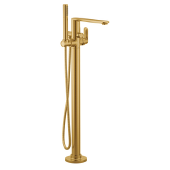 Greenfield Chrome one-handle tub filler includes hand shower