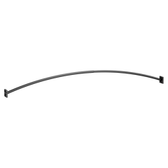 Triva Chrome adjustable curved shower rod