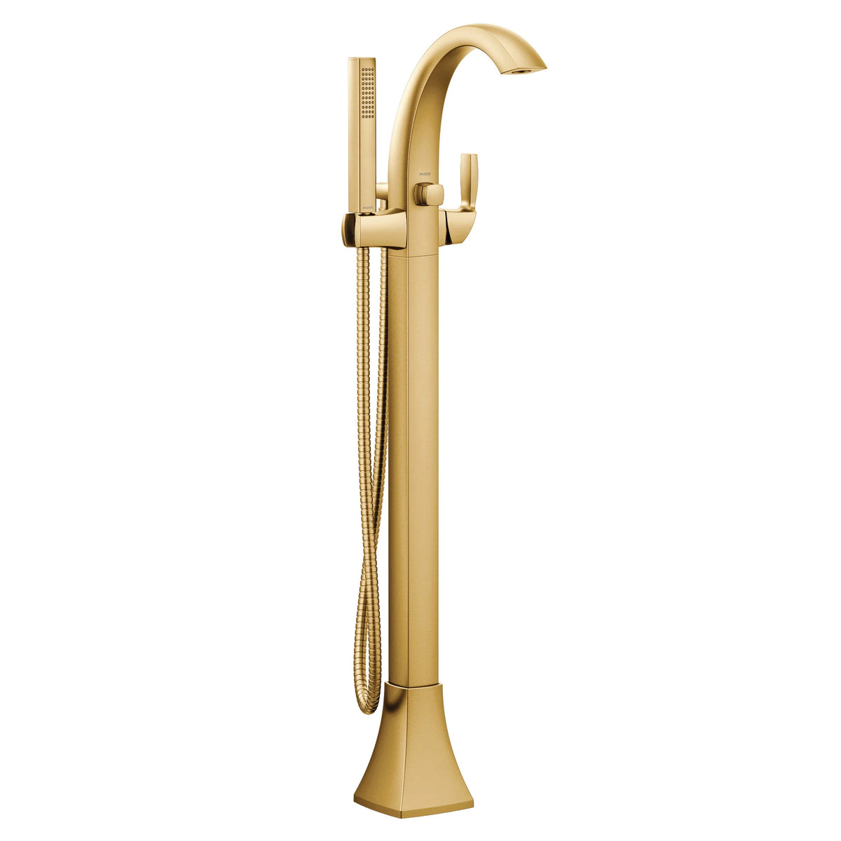 Voss Chrome One-Handle Tub Filler including Handheld Shower