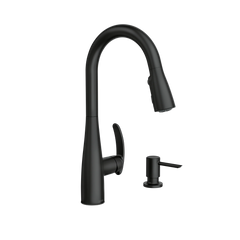 Reyes One-Handle High Arc Pulldown Kitchen Faucet