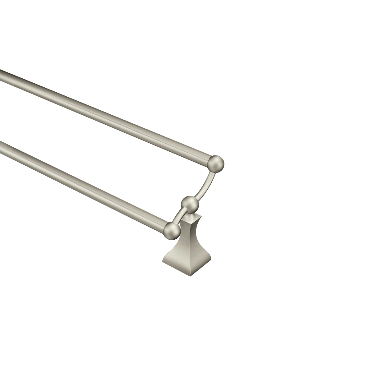 Retreat Chrome 24" Double Towel Bar