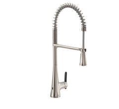 Sinema MotionSense Wave One-Handle Pre-Rinse Spring Touchless Kitchen Faucet