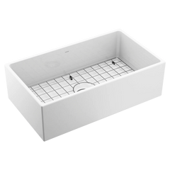 Host 33" Fireclay Undermount Apron Front Single Bowl Sink